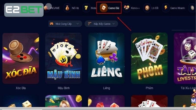 Tham gia game chơi đơn giản