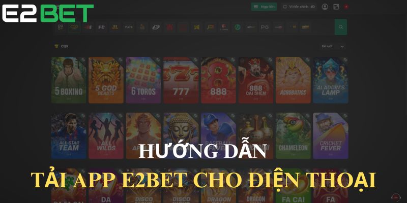 Hướng dẫn tải app cho điện thoại